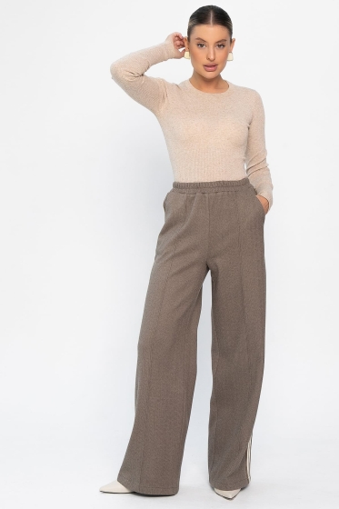 Брюки утепленные трикотажные Вильнюс (брауни) Б14451-5М