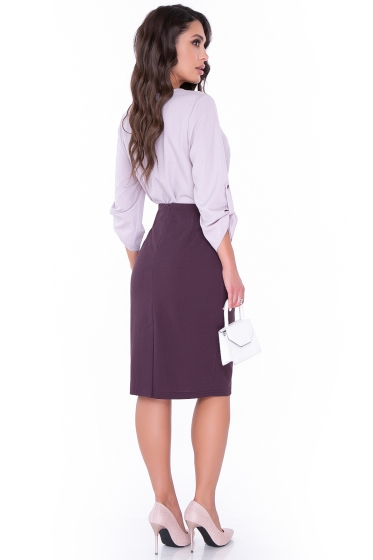Юбка "Кира" (ежевика) Ю2637