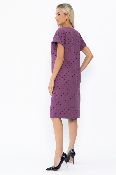 Платье Бэлль (фиолетовое) П13905-19М