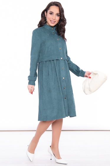 Платье "Муза" (изумруд) НЬЮ П3132