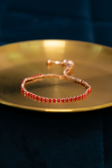 Браслет-нить (рэд) Бижу52