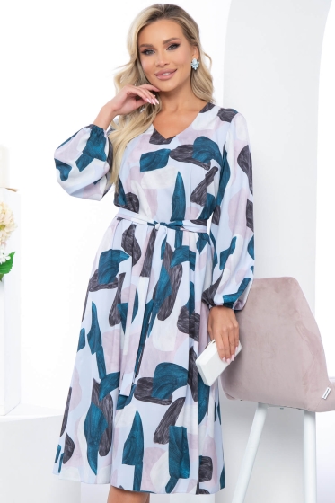 Платье "Надежда" (абстракция) П5254