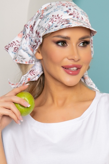 Косынка с козырьком (луговые травы) КК8