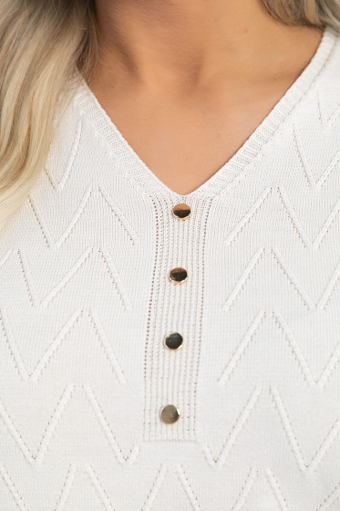 Блуза Капель (молочная) Б12836-18М