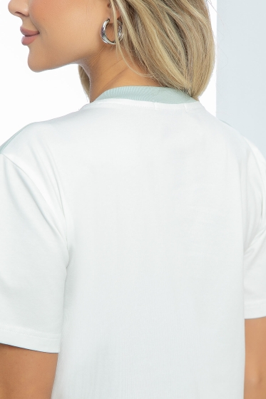 Футболка "Дарина" (фисташка) Б5598