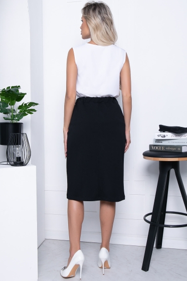 Юбка "Трендовая вещь" (блэк) Ю7178