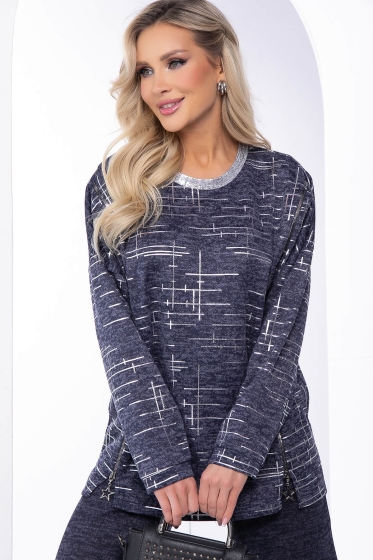 Джемпер "Мэйт" (синий) Б8470