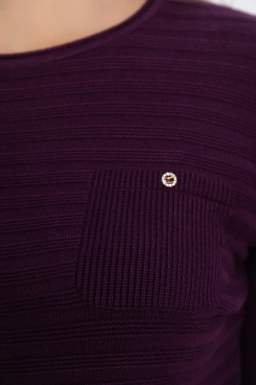 Джемпер Регина (сливовый) Б12302-20