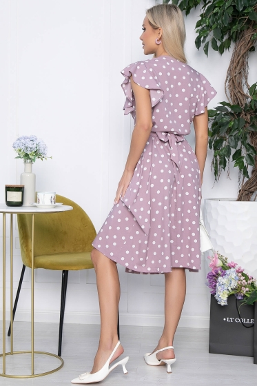 Платье Милада (пудра) П10680