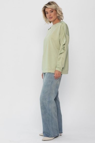 Джемпер Эвелина (оливковый) Б14232-5М