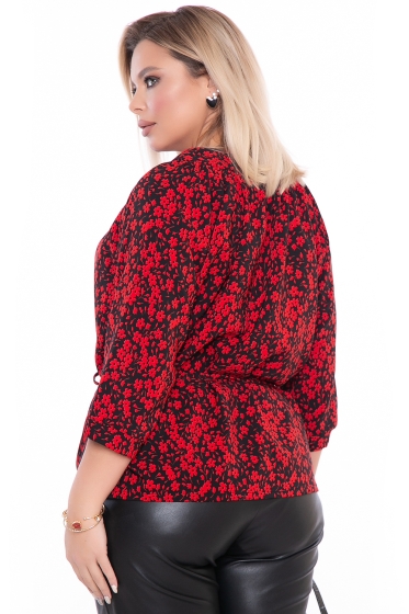 Блуза "Пастораль" (рэд) Б3237