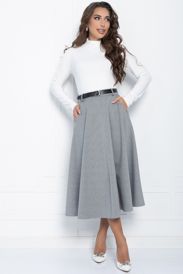 Юбка Уверенная грация (серая) Ю12334-2