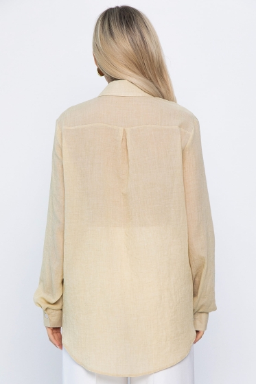 Рубашка Воздушное настроение (бежевая) Б13828-7М
