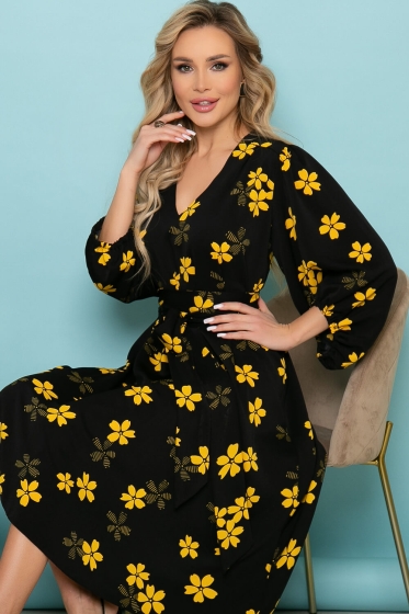 Платье "Нимфа" (блэк) П3423