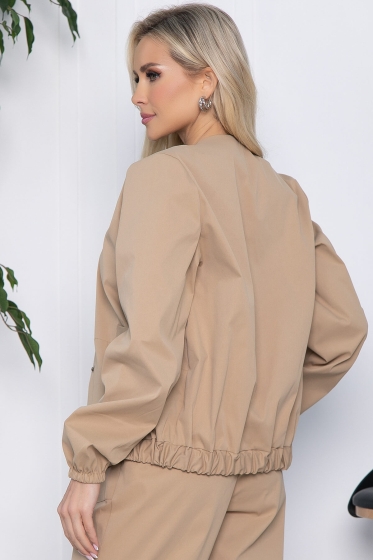 Бомбер Диамант (беж) Б10557