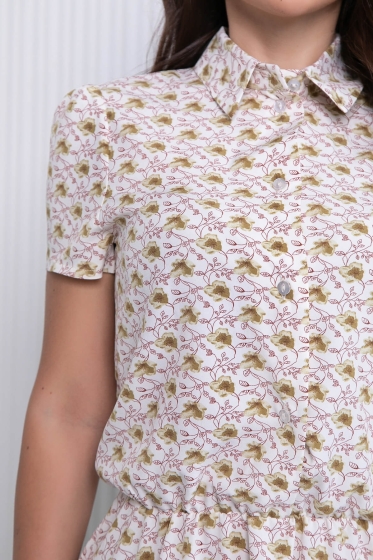 Платье "Оливия" (молочное) П5603