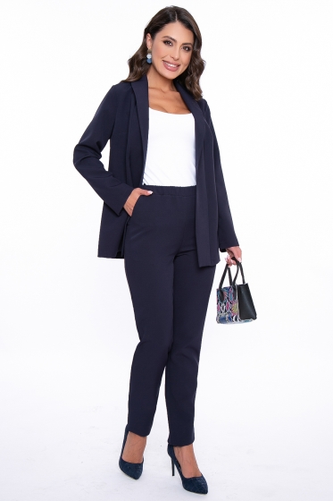 Костюм брючный "Тейлор" (сапфир) К2678