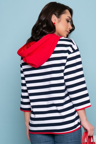 Футболка "Кэтс" (красный капюшон) Б3413