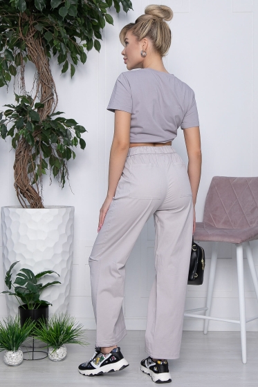 Брюки Шанти (светло-серые) Б10700