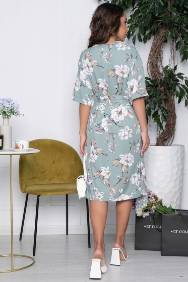 Платье Каролина (зеленое) П10534