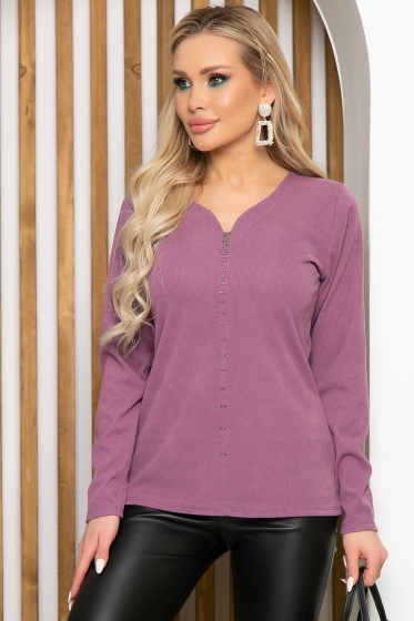 Джемпер "Прикосновение нежности" (лилас) Б4748