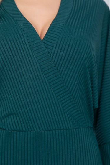 Платье "Фокси" (изумруд) П8653