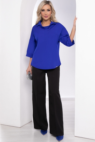 Блуза "Аста" (электрик) Б8396