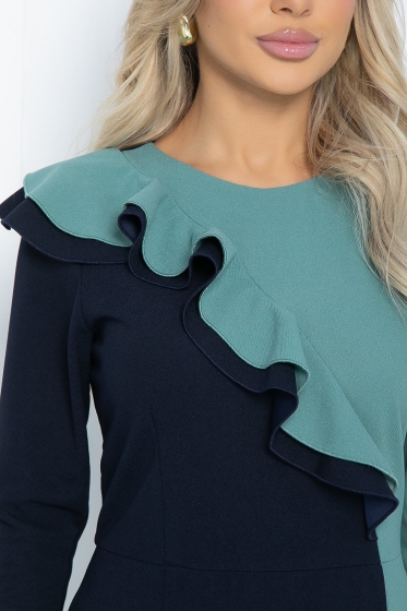 Платье Эванесса (мятно-синее) П11821