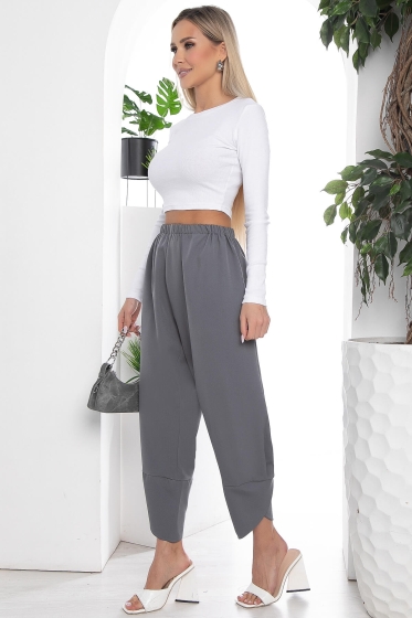 Брюки бохо (серые) Б10270