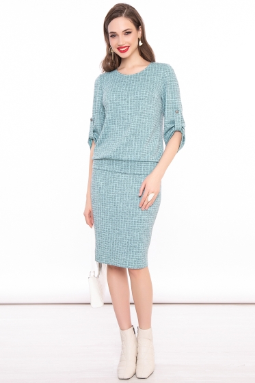 Костюм "Повседневная классика" (мята) К3023