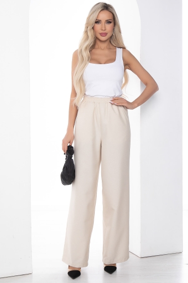 Брюки Сэлли слоновая кость Б10124