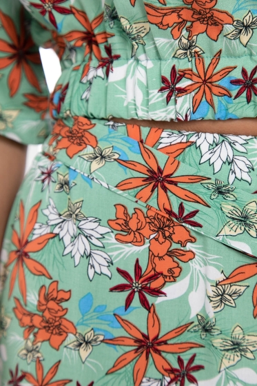 Костюм "Летняя прогулка" (олива) К8888