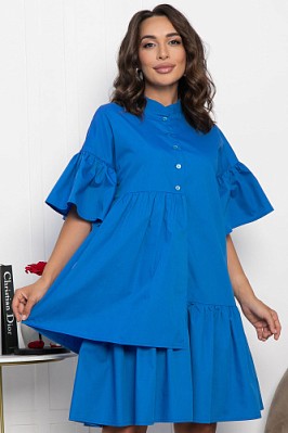 Платье Урания (васильковое) П13966-36М