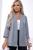 Жакет "Агата" НЬЮ Б7229 (серо-голубой) Жакет "Агата" НЬЮ Б7229 (серо-голубой)