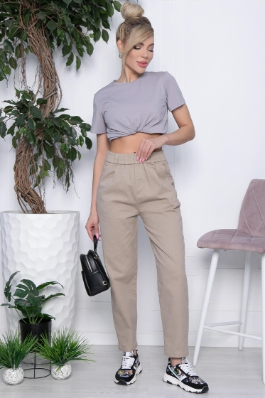 Джинсы Шрея (бежевые) Б10698