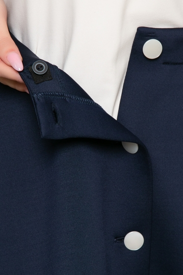 Юбка "Гвен" (темно-синяя) Ю4314