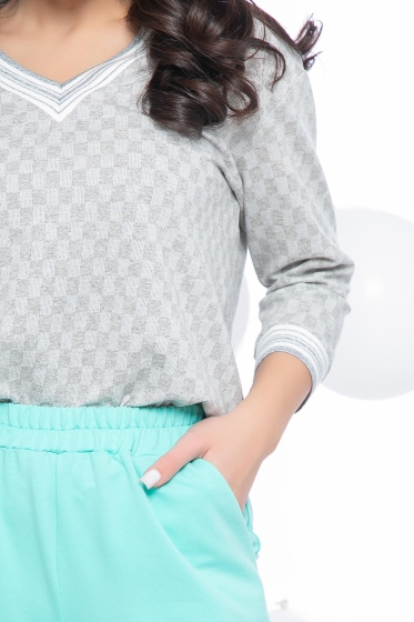 Костюм "Линдси" (грей/ментол) К5474