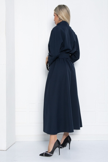 Платье Лорита (темно-синее) П12433-16