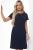Платье "Просто и со вкусом" (темно-синее) П8504 Платье "Просто и со вкусом" (темно-синее) П8504