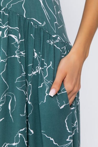 Сарафан Нерея (изумруд) П13570-1М