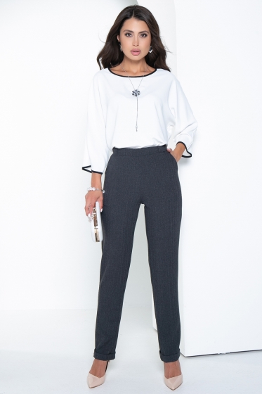 Брюки "Бруклин" (темно-серые) ХИТ Б2602