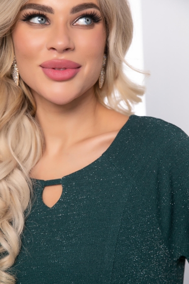 Платье "Венецианская ночь" (изумруд) П7828