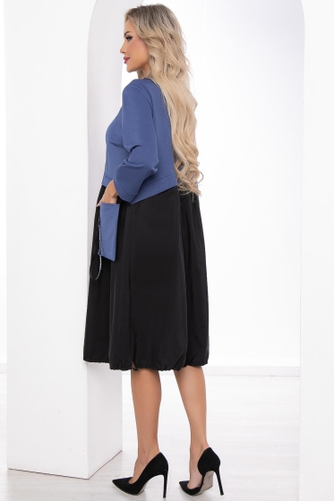 Платье "Таира" (джинс) П8304