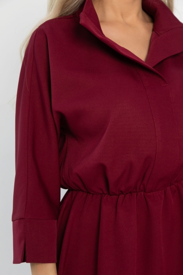 Платье Лорита (бордовое) П14299-16М