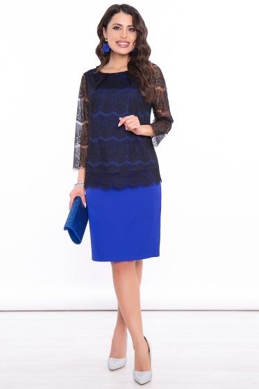 Костюм "Вечернее вдохновение" (блю) К2945