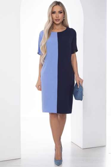 Платье Кайла (сине-голубое) П10248