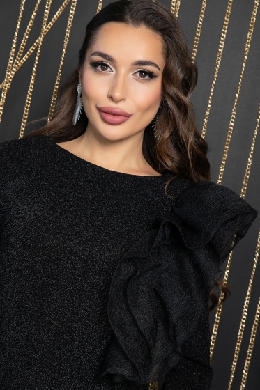 Платье Кармелита (черное) П11914