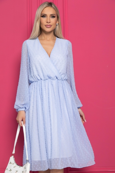 Платье "Млечный путь" (голубое) П10327