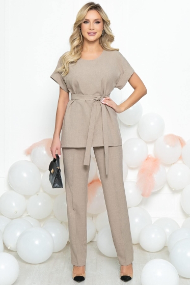 Костюм "Летний мотив" (песок) К5296