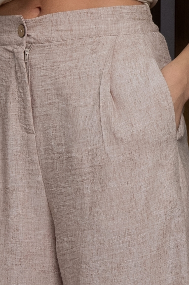 Костюм Летний мотив (бежевый меланж) К13281-8М